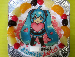 初音ミクケーキ