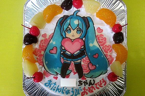 初音ミクケーキ