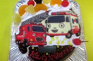 ちびっこバスタヨケーキ