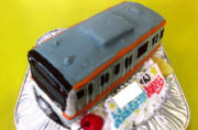 中央線電車ケーキ