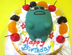 まえすけ立体ケーキ