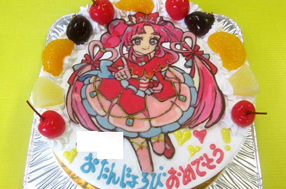 プリキュアケーキ