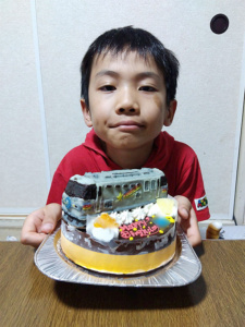 寝台特急カシオペアケーキ