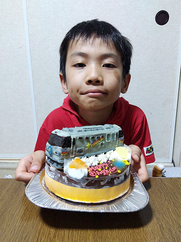 寝台特急カシオペアケーキ