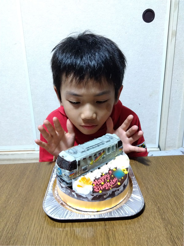 寝台特急カシオペアケーキ