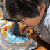 恐竜モササウルス立体ケーキ