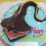 深海魚「フクロウナギ」立体ケーキ