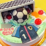 サッカーケーキ