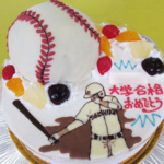 野球イメージケーキ