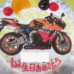 バイクイラストケーキ